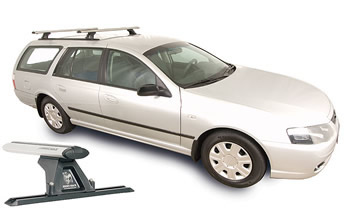 Rhino trackmount roof rack Ford Falcon wagon